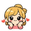 Phoebe chubi pibi sticker 13