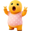 NAILONG DINO KUNING 9