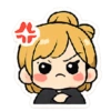 Phoebe chubi pibi sticker 9