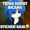 Stiker animek 14