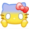 HELLO KITTY EMOJI IPHONE 8