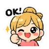 Phoebe chubi pibi sticker 6