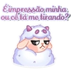 🐑 Ovelhinha sincerona 25