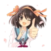 Haruhi suzumiya stickers (2) 2