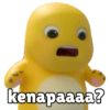 Dino Kuning NailoongSticker100 13