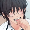 Laughing blush