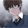 Nervous glance
