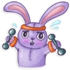 Conejo Cute Pascua 🐰🌸💜 15