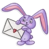 Conejo Cute Pascua 🐰🌸💜 6