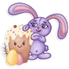Conejo Cute Pascua 🐰🌸💜 7