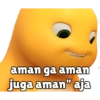 Dino Kuning NailoongSticker110 6